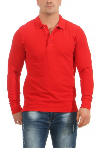 Herren langarmshirt poloshirt - herren,