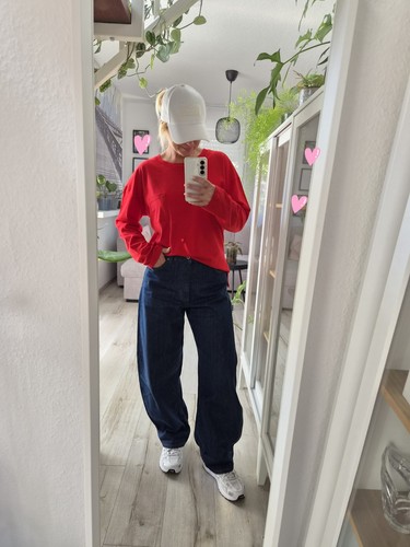Oversize longsleeve rot - longsleeve,