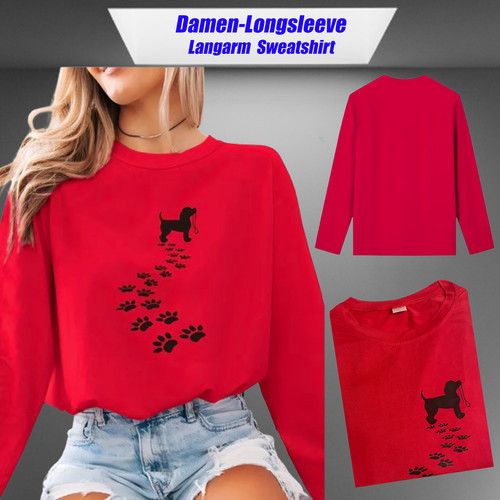 Damen langarm sweatshirt - langarm,