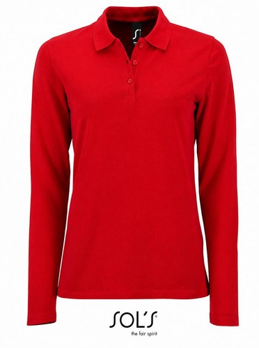 Damen long sleeve - damen, polo