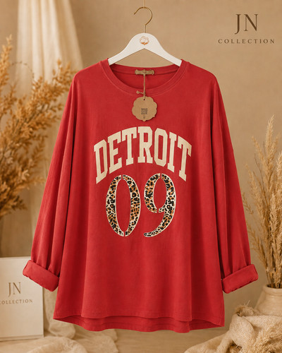 Damen oversize shirt detroit - damen,