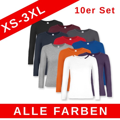 10er pack women t shirt - b&c,