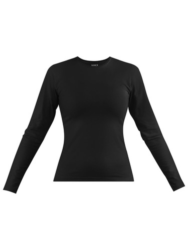 Damen basic langarmshirt - damen,
