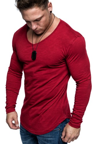 Oversize herren longsleeve - oversize,