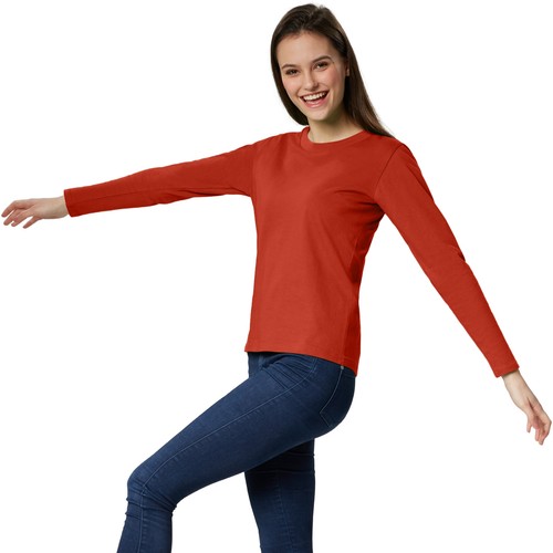 Damen longsleeve lange - damen,